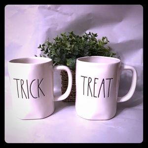 Rae Dunn Halloween Trick or Treat Mugs